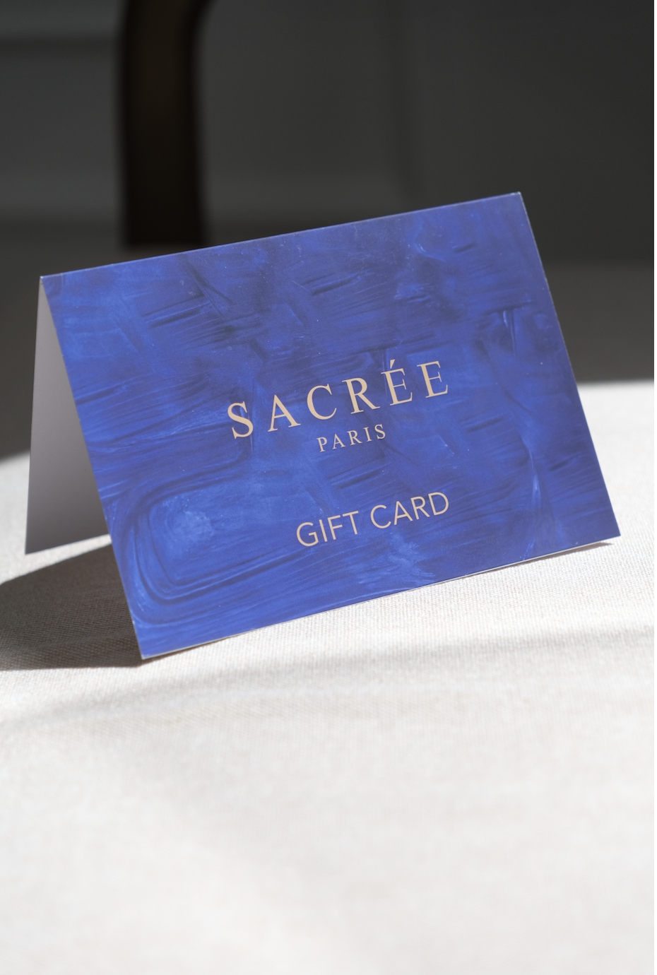 Carte cadeau Sacrée Paris